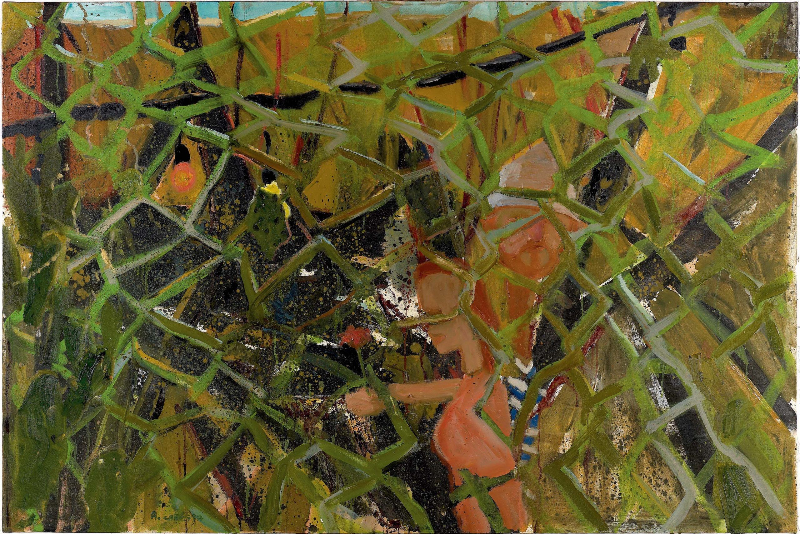 Amit Cabessa, Couple in Landscape, 2009, Oil on Canvas, 120 x 180 cm, 12.000$