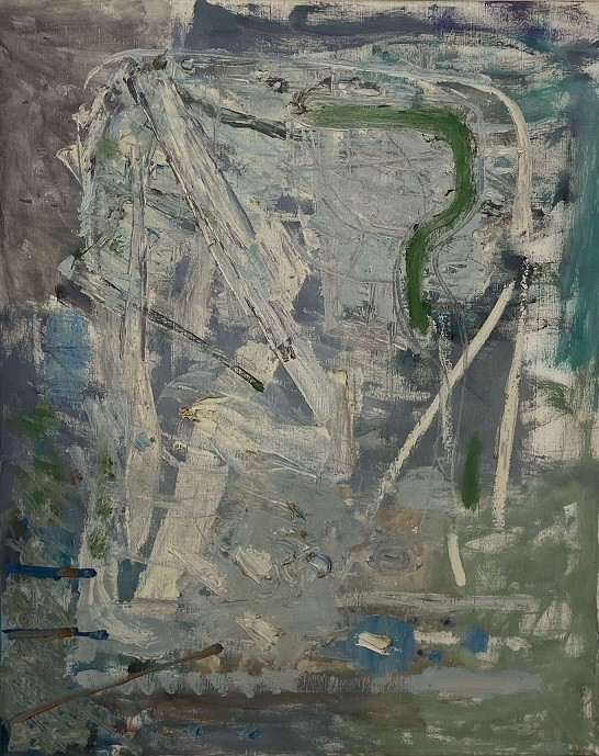Avigdor Stematsky,Untitled, the 60's, Oil on canvas 81 x 65 cm