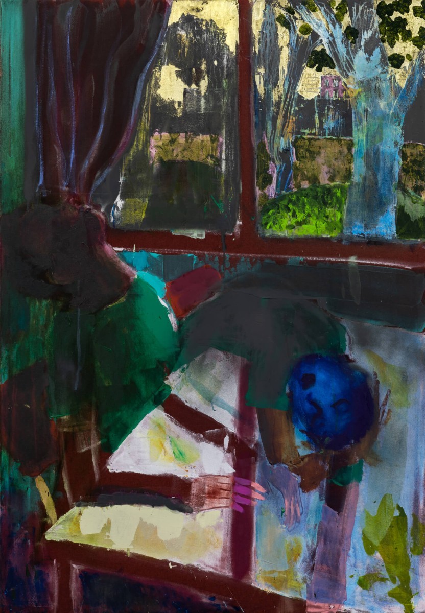 Ran Tenenbaum, Dormancy, 2021, Acrylic on canvas, 158 x 109 cm
