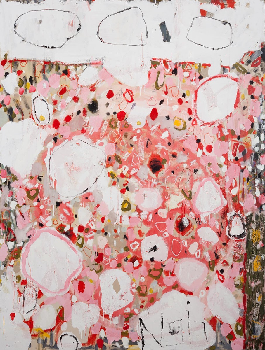 Amit Cabessa, Healer, 2015, oil and mixed media on canvas, 243x183 cm