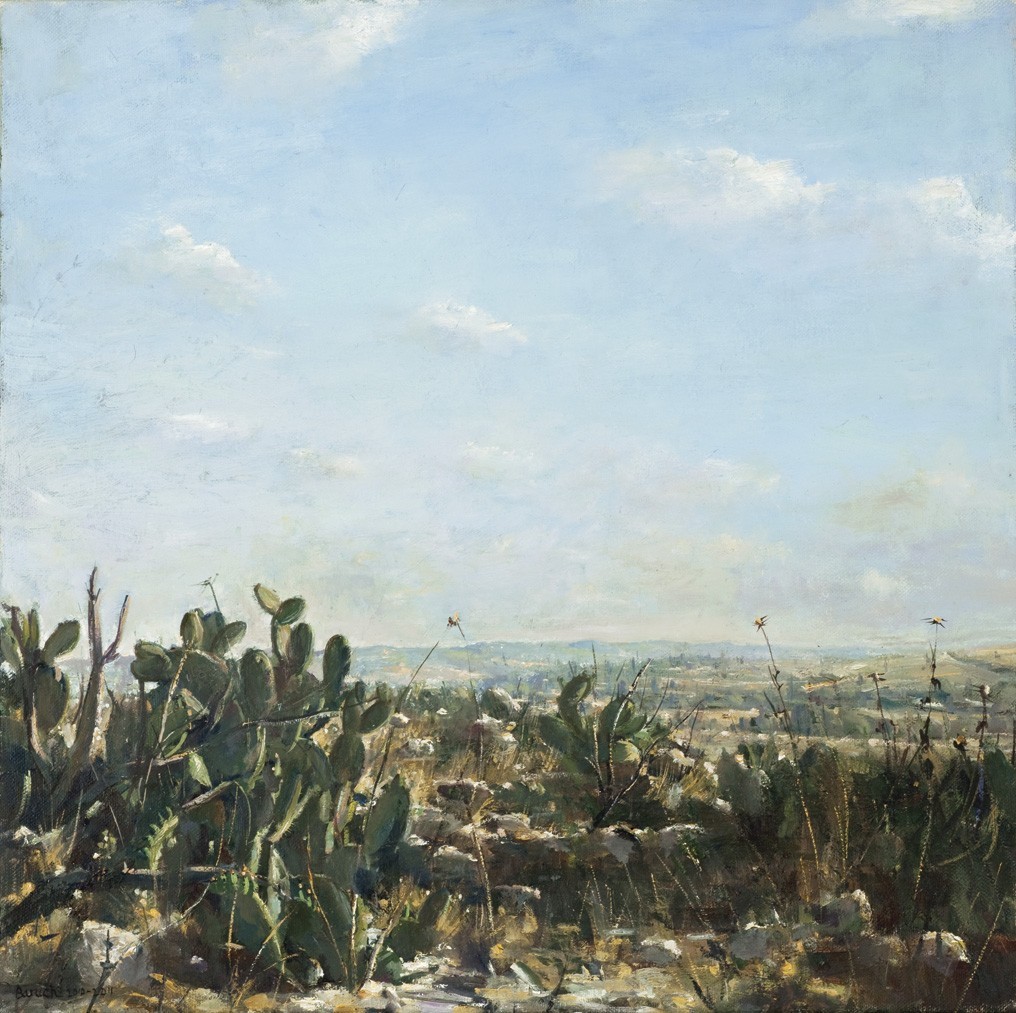 Ilan Baruch, 2010-2011, Landscape in Late Summer,62 x 62 cm, 6,000$