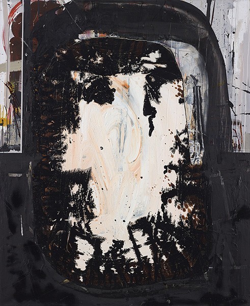 1282_Tsibi Geva, Untitled, 2015, Acrylic on canvas, 170x140 cm-491x600