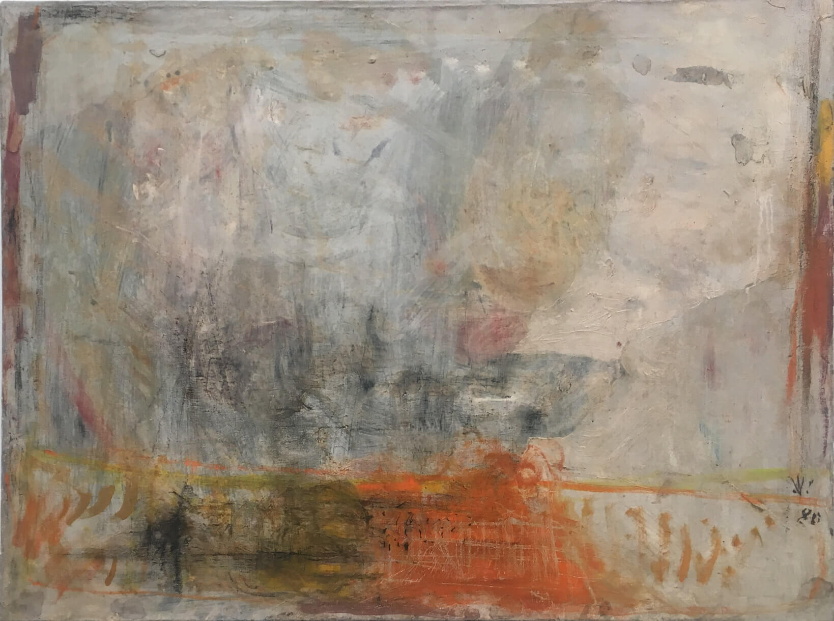 1478_Yehezkel Streichman, 1980, Oil on canvas, 60x80 cm 9,500$-1639x1220