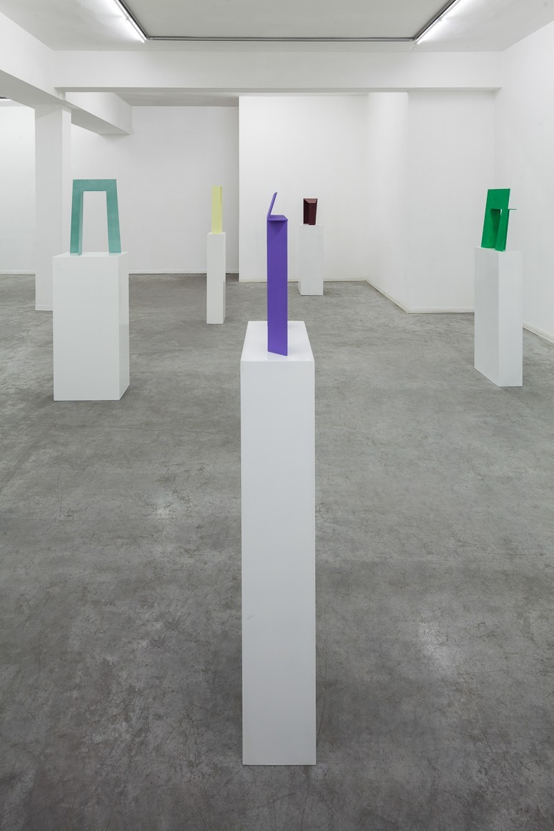 Madeleine Boschan, in which its gaze, bent merely on itself, upholds and gleams, Exhibition view, HCG 2016 (10)