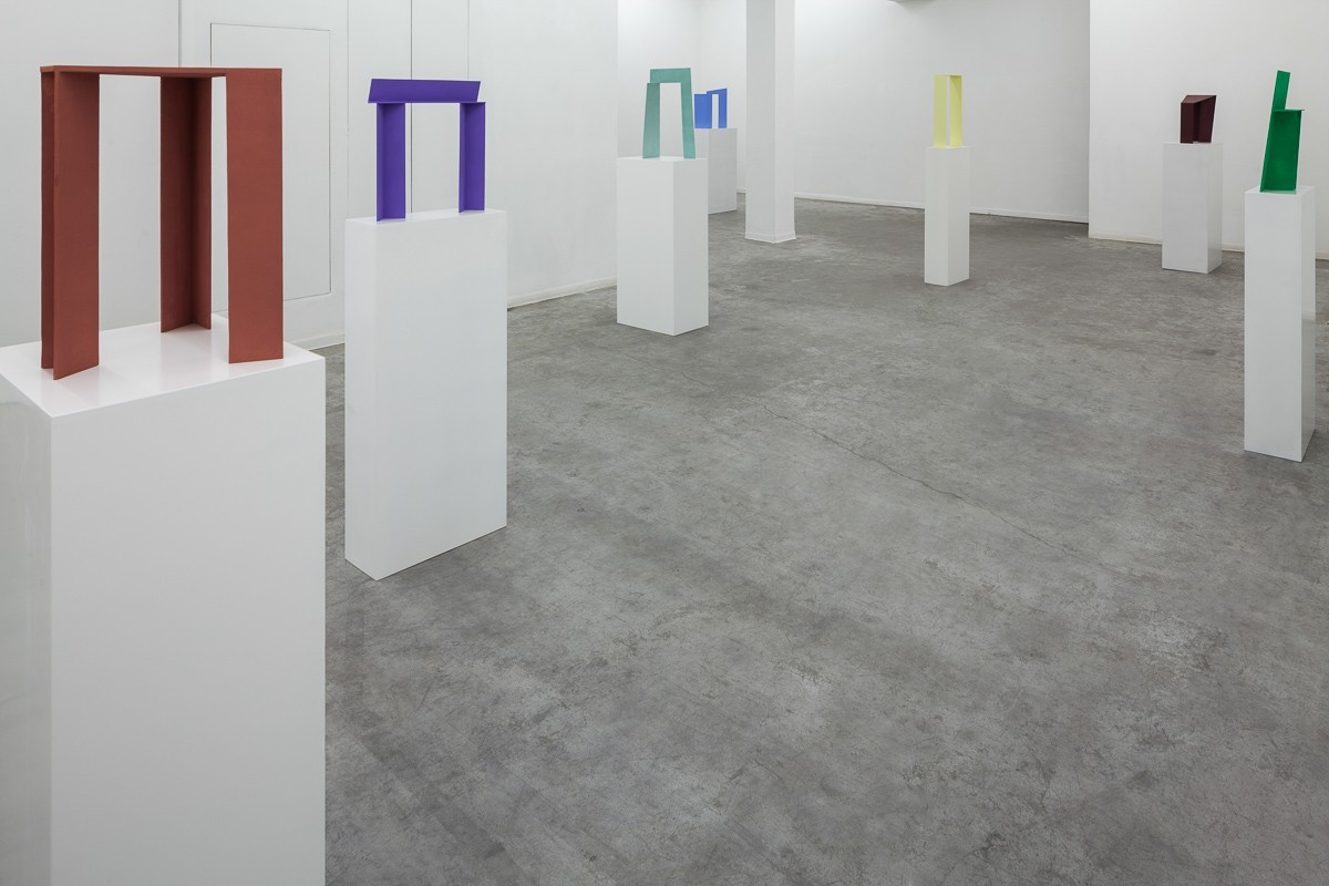Madeleine Boschan, in which its gaze, bent merely on itself, upholds and gleams, Exhibition view, HCG 2016 (11)