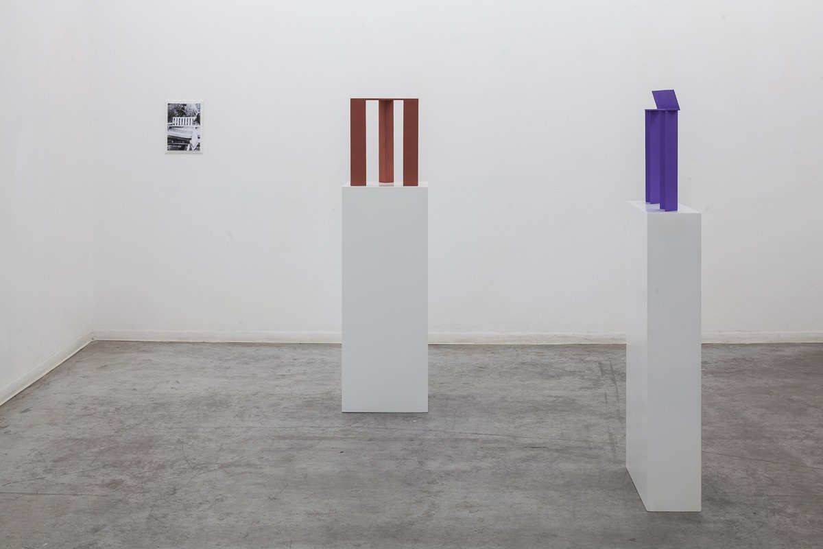 Madeleine Boschan, in which its gaze, bent merely on itself, upholds and gleams, Exhibition view, HCG 2016 (7)