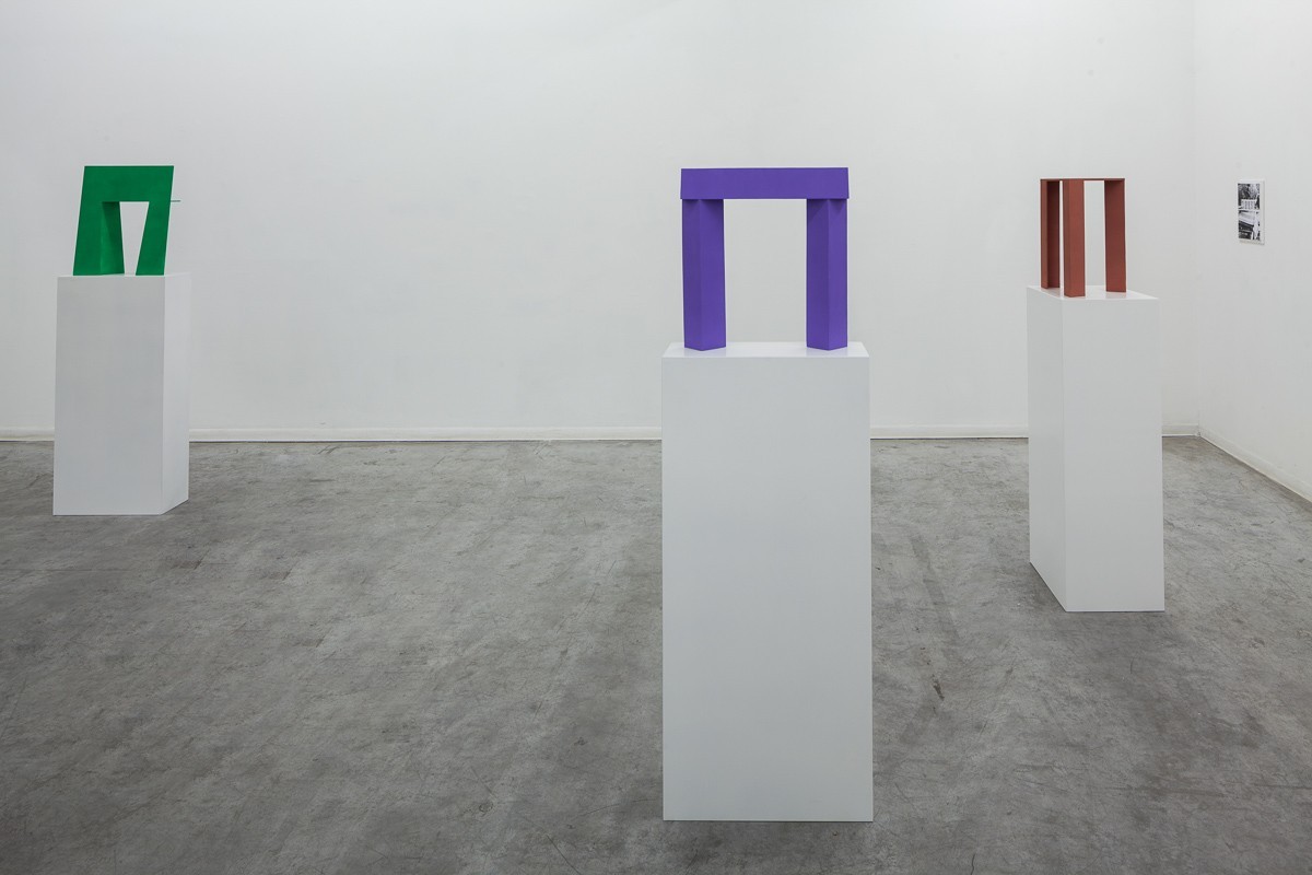 Madeleine Boschan, in which its gaze, bent merely on itself, upholds and gleams, Exhibition view, HCG 2016 (9)