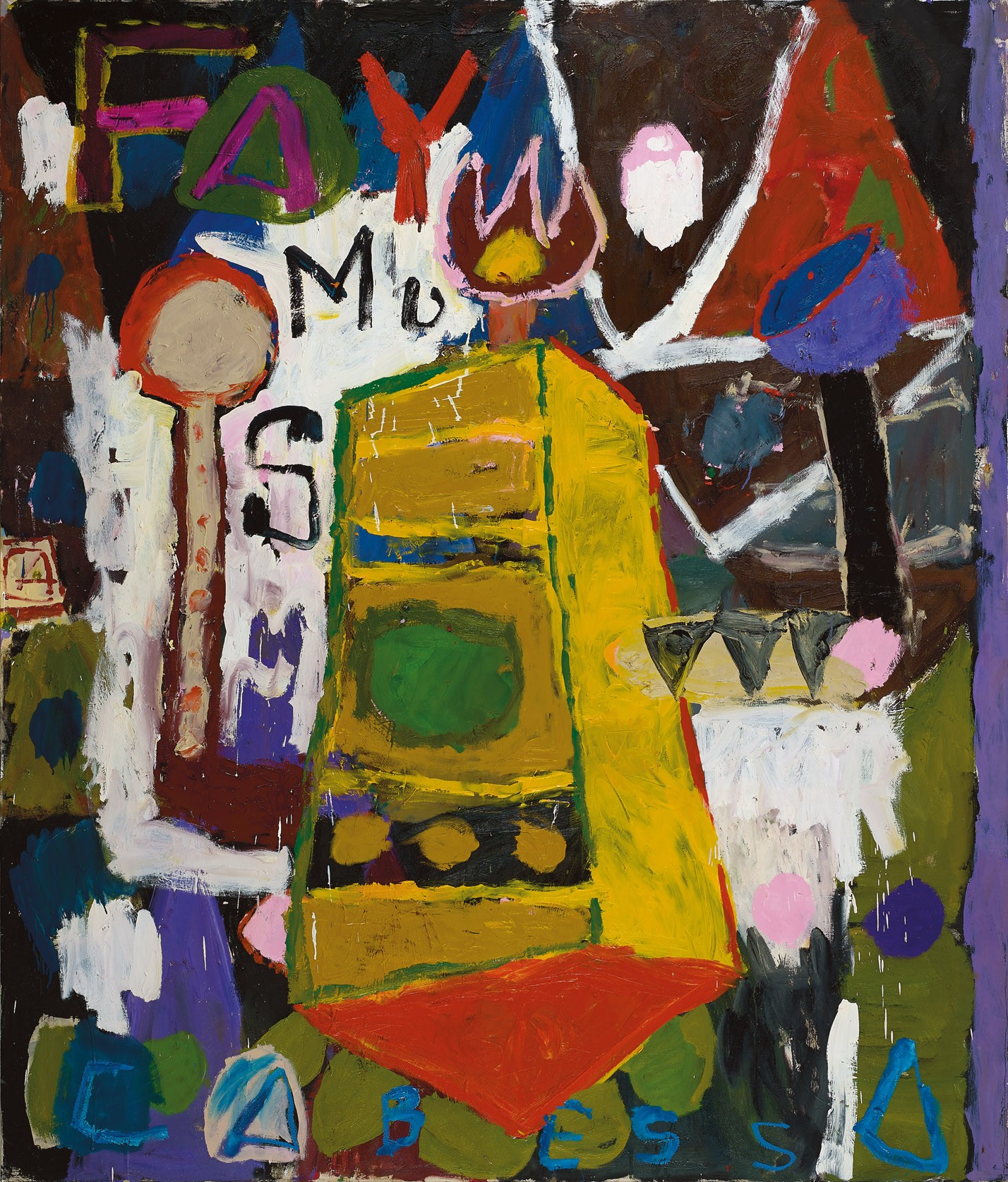 Amit Cabessa, 2017, Oil on canvas 190 x 160 cm