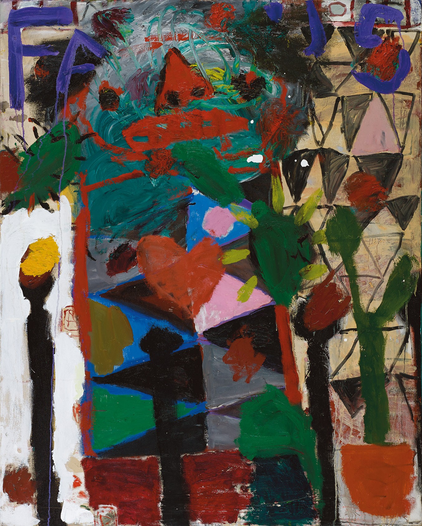 Amit Cabessa, 2018, Oil on canvas 149