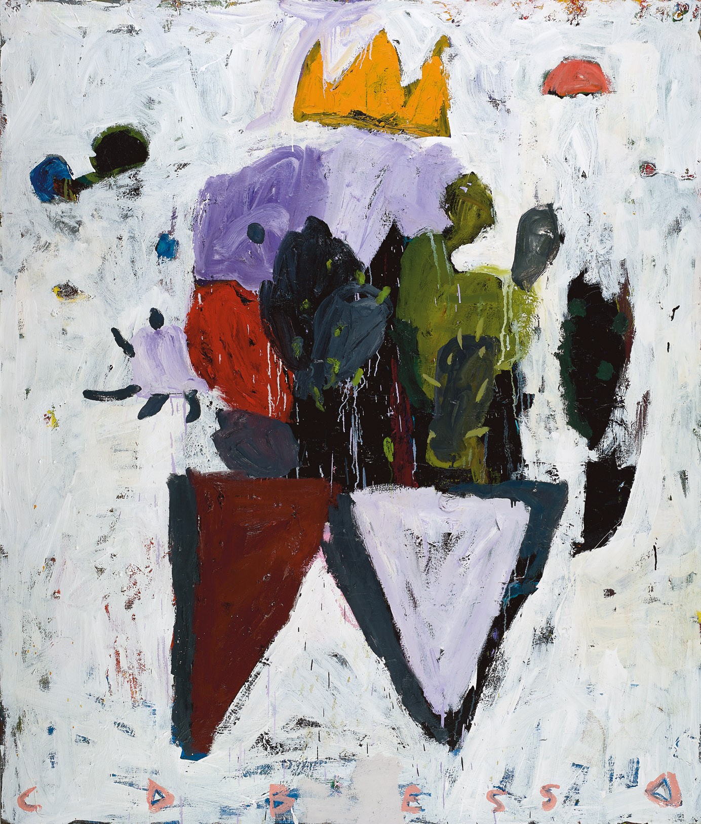 Amit Cabessa, 2018, Oil on canvas 200 x 170 cm