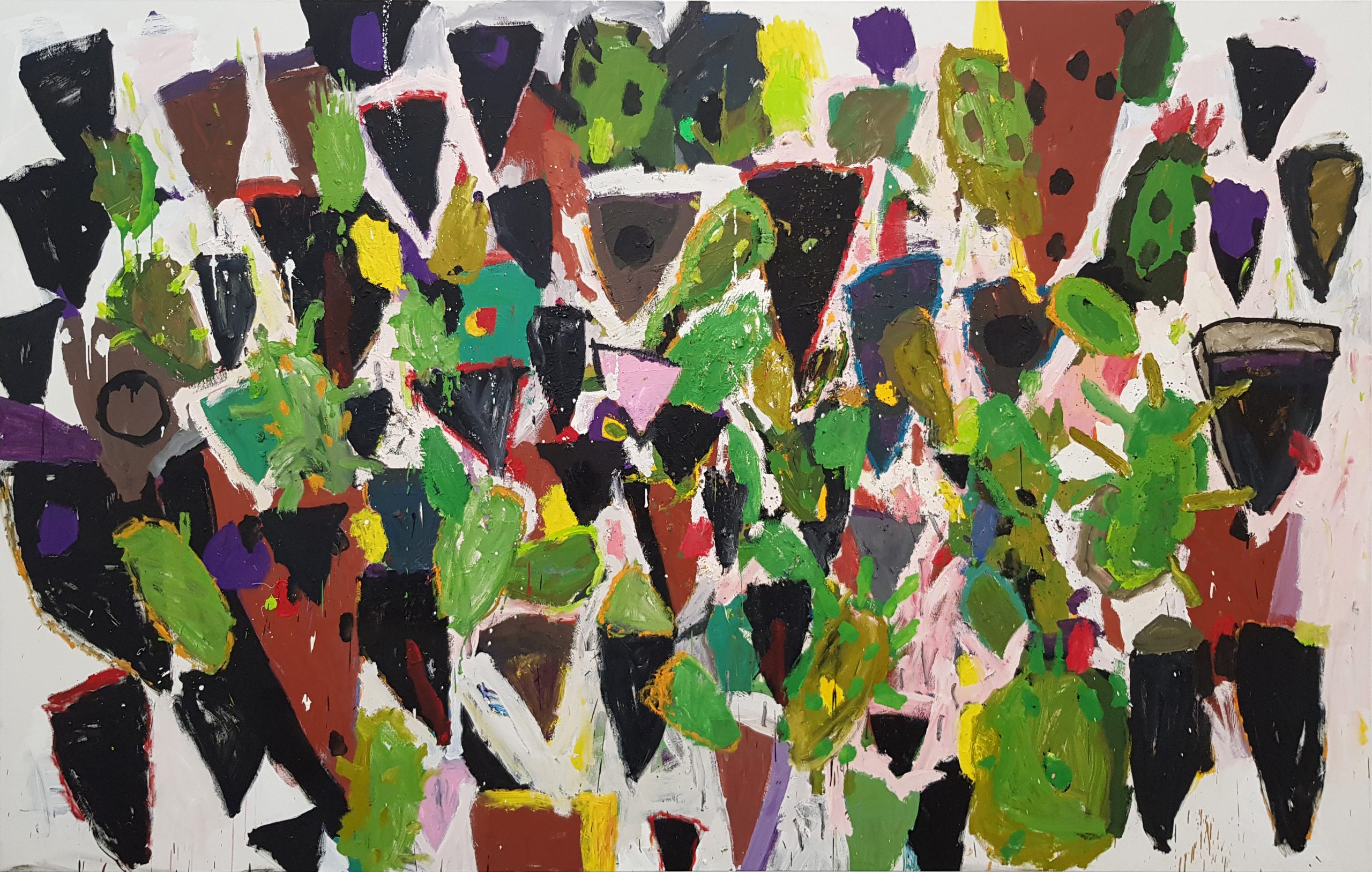 Amit Cabessa, 2018, Oil on canvas, 200x322 cm