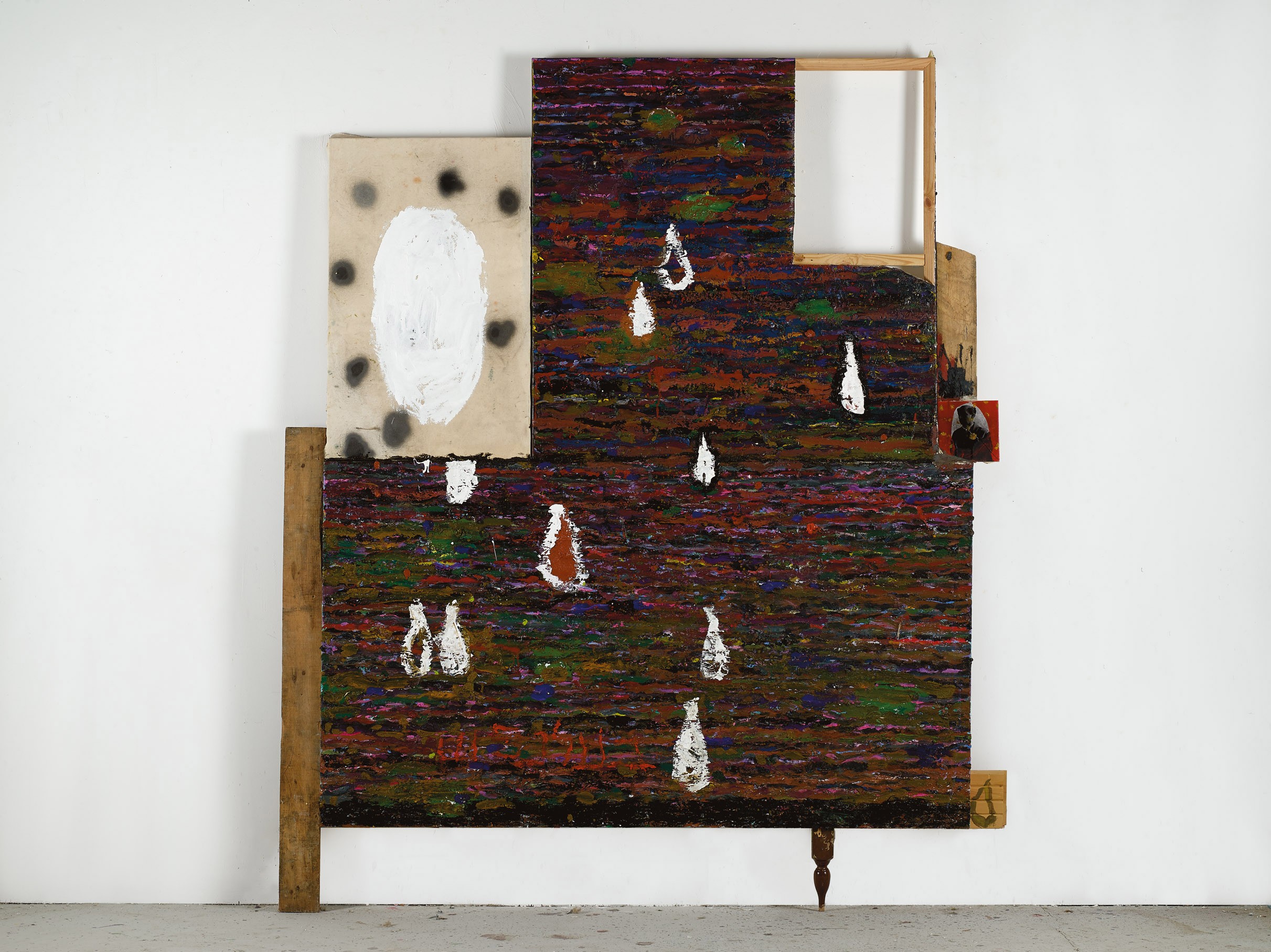 Amit Cabessa, 2019, Mixed media on canvas 212 x 178 cm