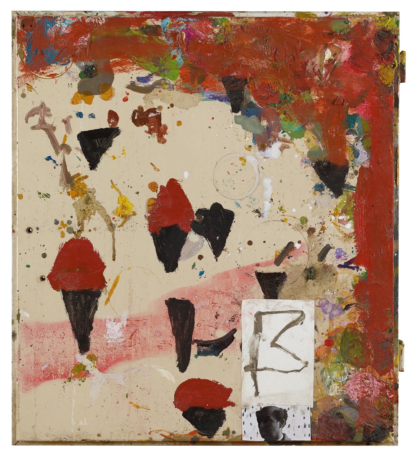 Amit Cabessa, 2019, Mixed media on canvas 65 xs 57