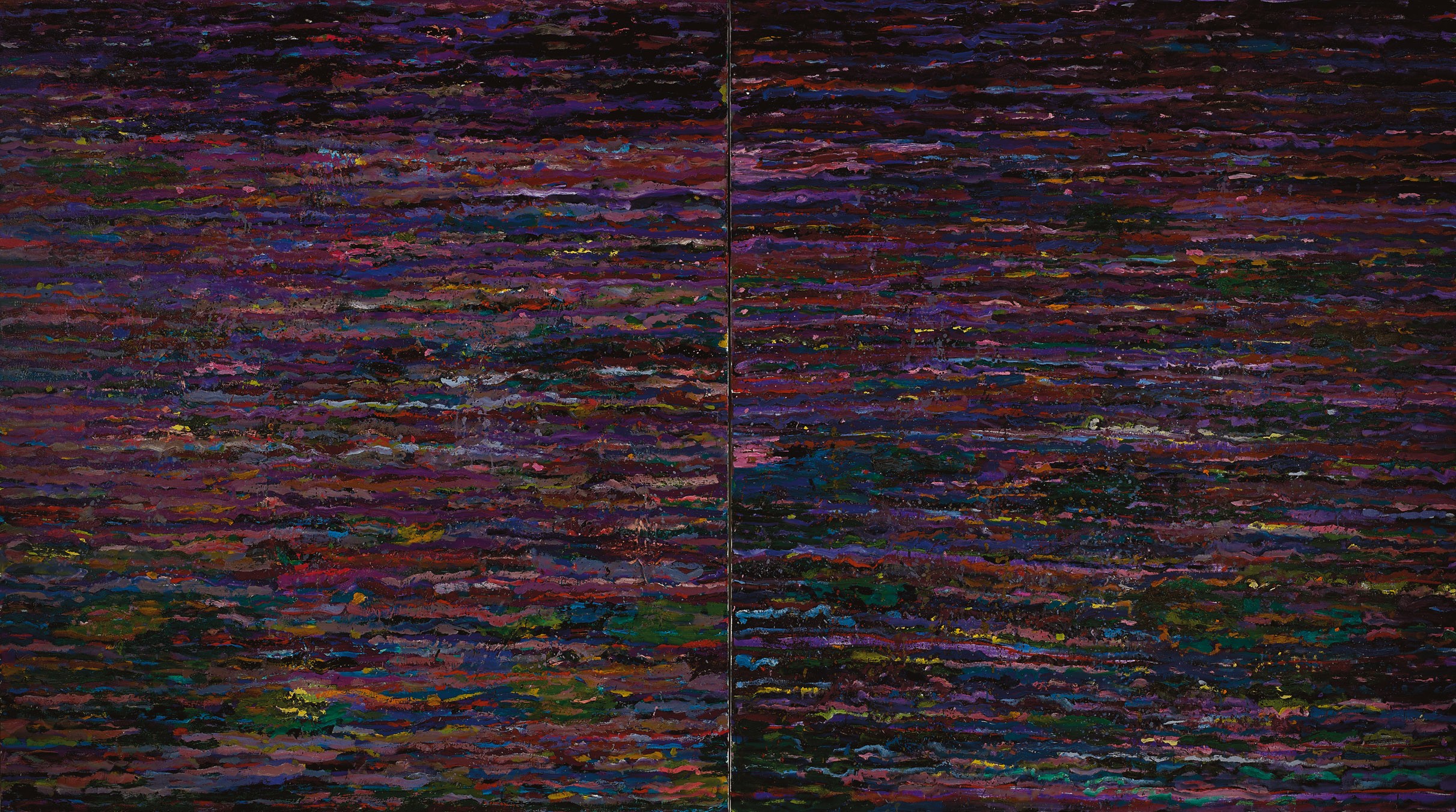 Amit Cabessa, 2019, Oil on canvas 190 x 340 cm (2)
