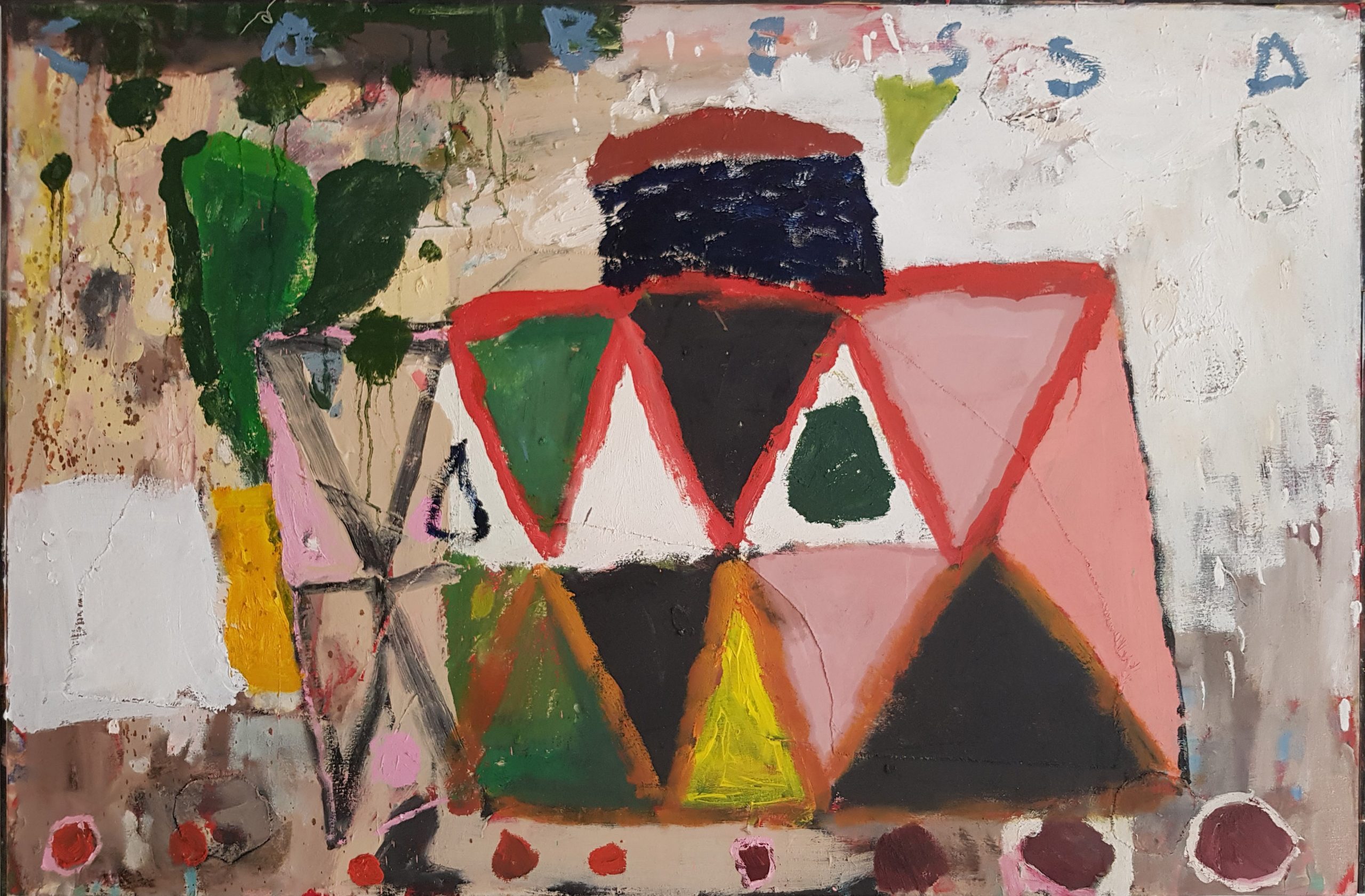 Amit Cabessa,2018, Oil on canvas 93x141
