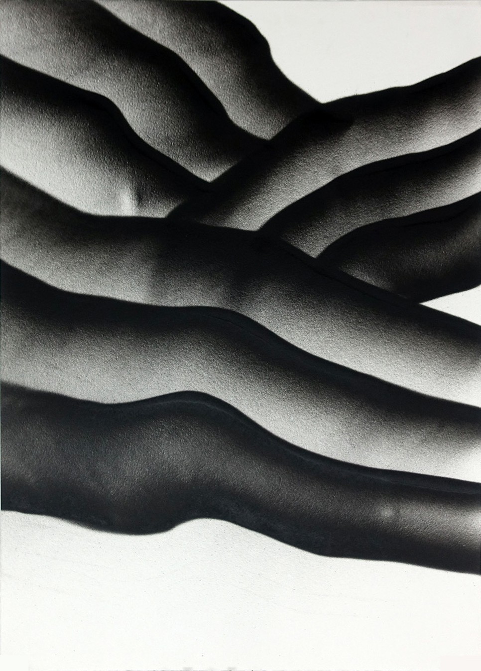 Klone, A Memory (glimpse of it), 2016, Ink on paper, 70x50cm