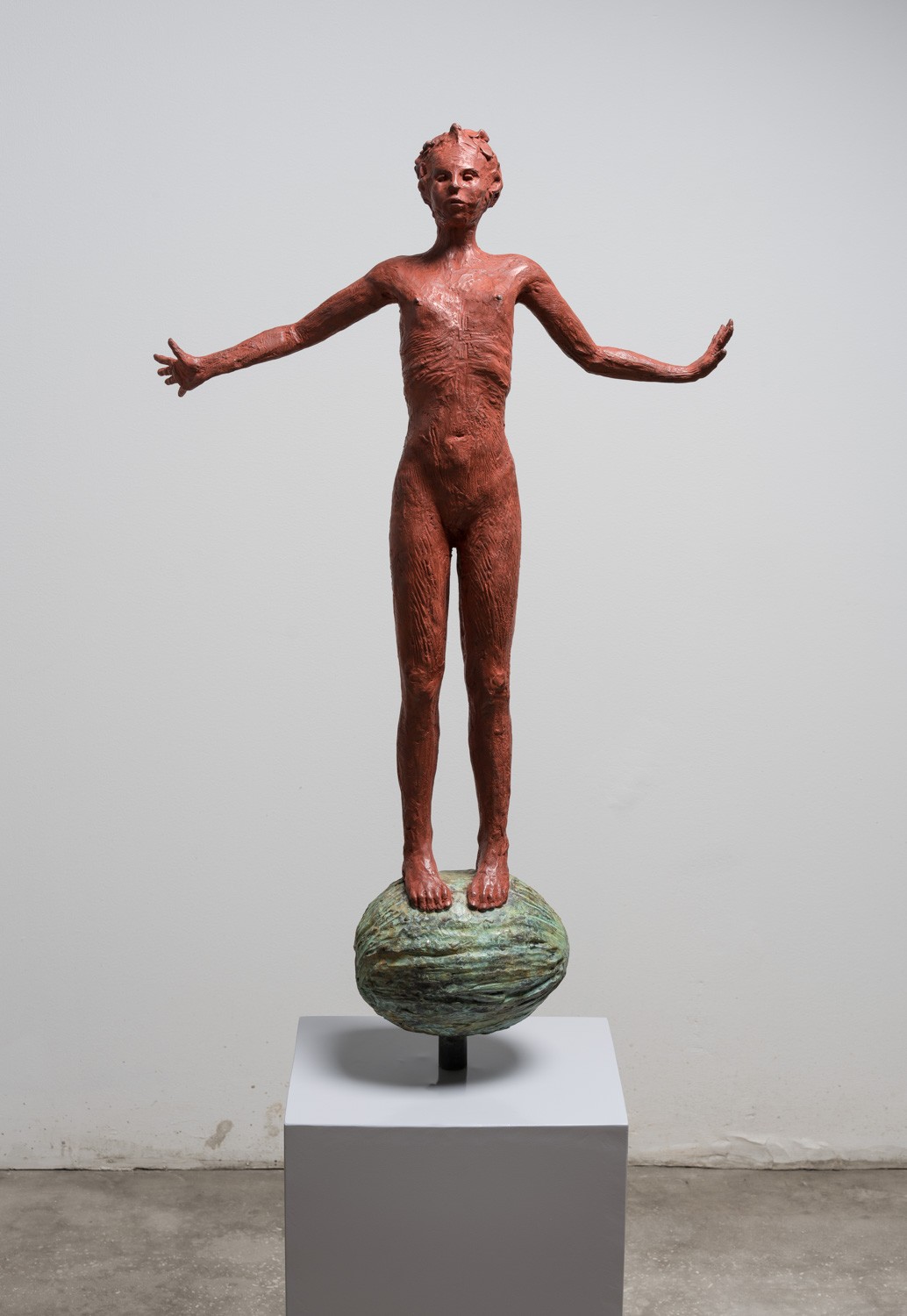 Sigalit Landau, Lotta (on an Apple of Sodom), 2016, Bronze & Iron, H - 158 cm, 36,000$