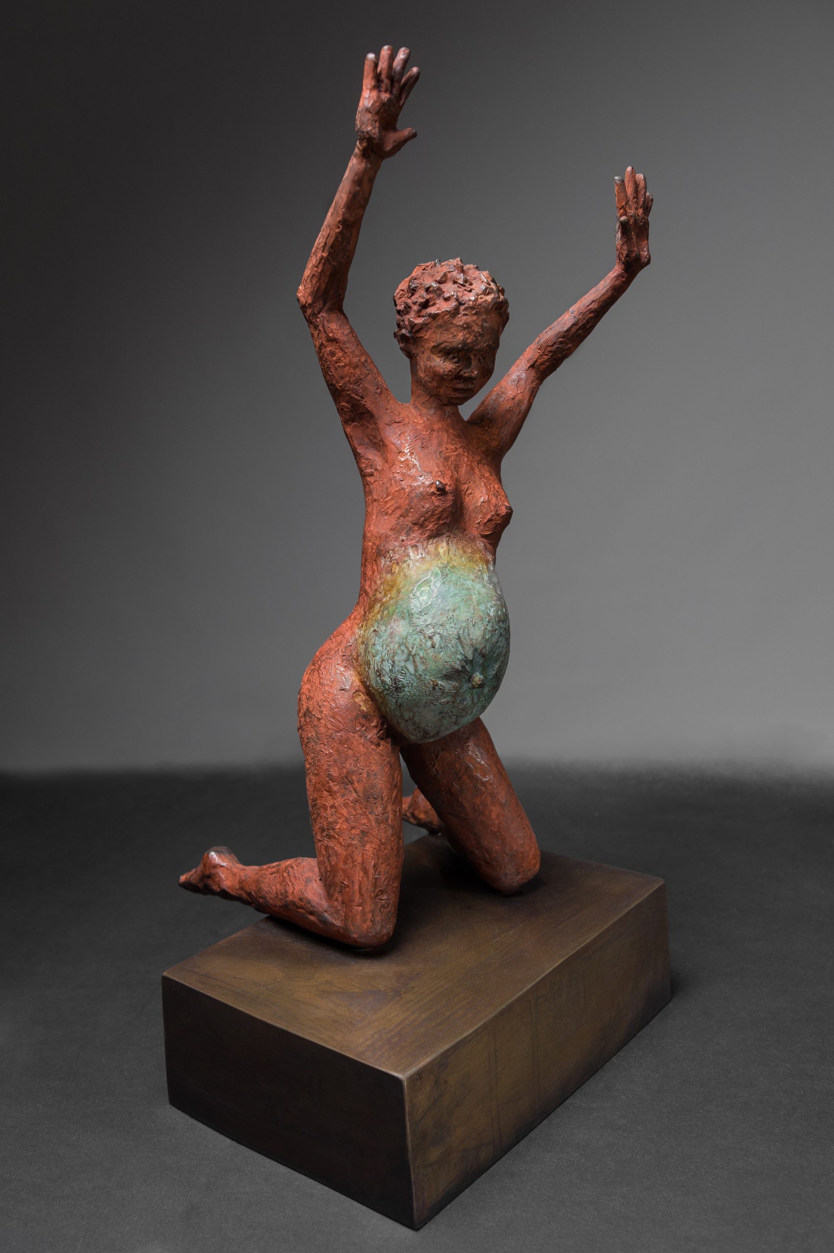 Sigalit Landau, Pregnant Simone, 2013 50(h)30x25 cm, Edition 9 + 2AP, 18,500$