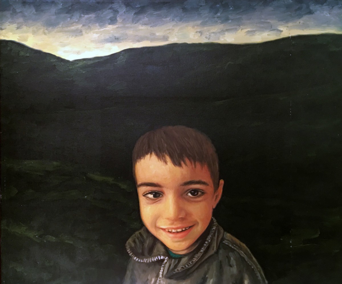 S-117, Meir Pichhadze, Oil on canvas, 60x73 cm 35,000 sekel