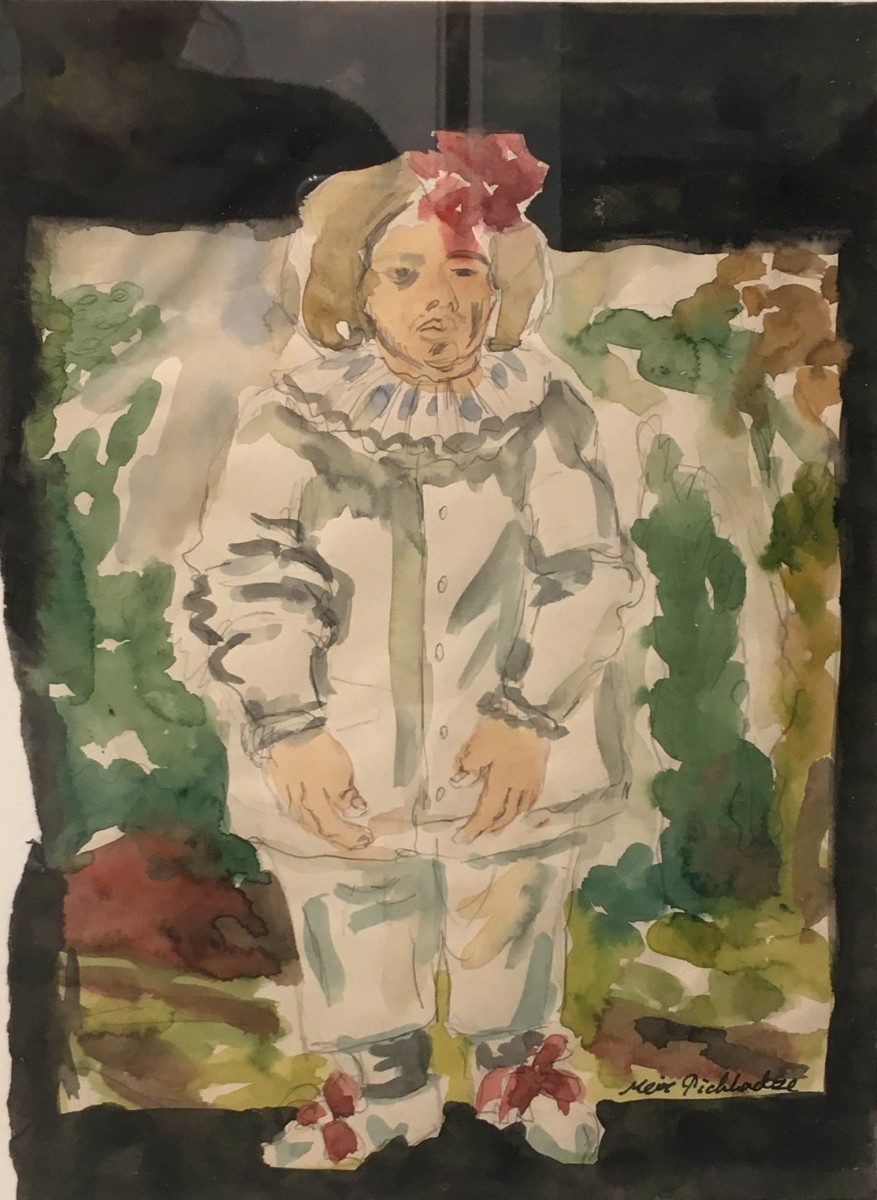 S-161, Meir Pichhadze, 1987, Watercolor, 35x25 cm 2,200$