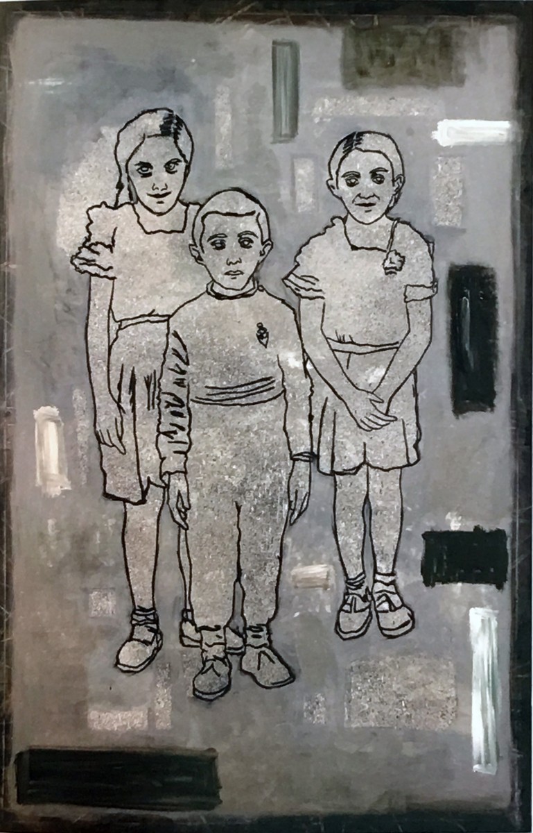 S-249, Meir Pichhadze, 1985, Oil on canvas, 225x150 cm 18,000$
