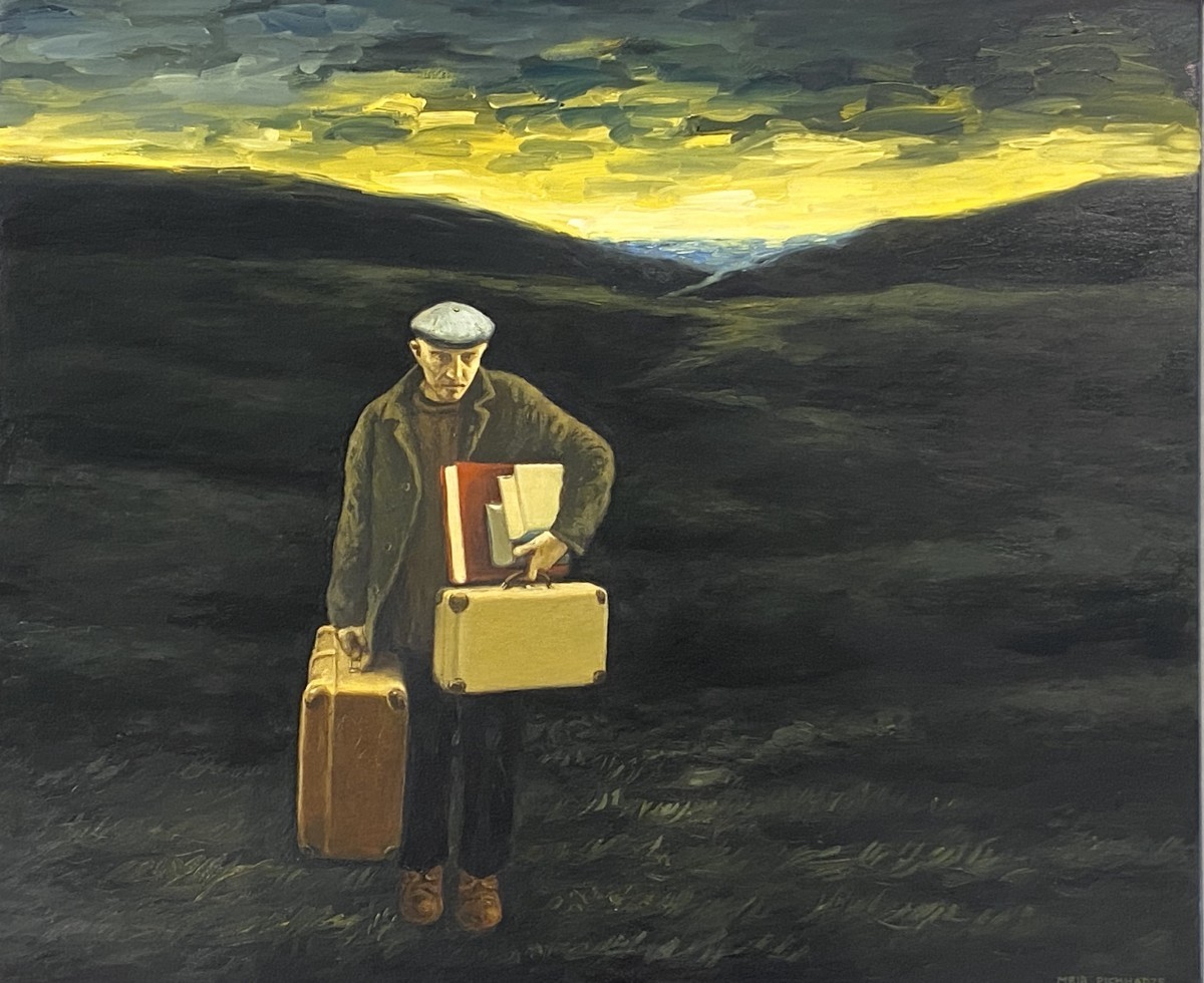 S- 91, Meir Pichhadze, Oil on canvas 50 x 60 cm 35,000 sekel