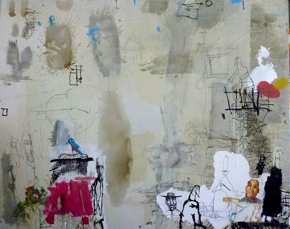 Leo Ray, Balcony Oil on Canvas, 2011 150X180