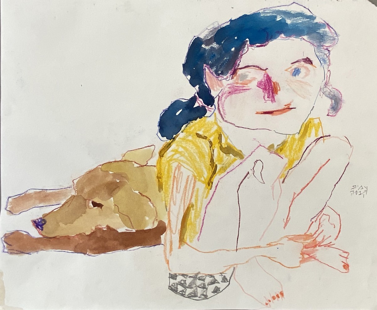 Amit Cabessa, 2020, Mixed media on paper, 29.5x35