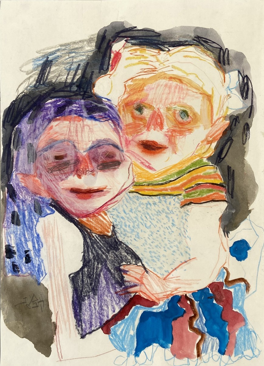 Amit Cabessa, 2020, Mixed media on paper, 42x29 cm