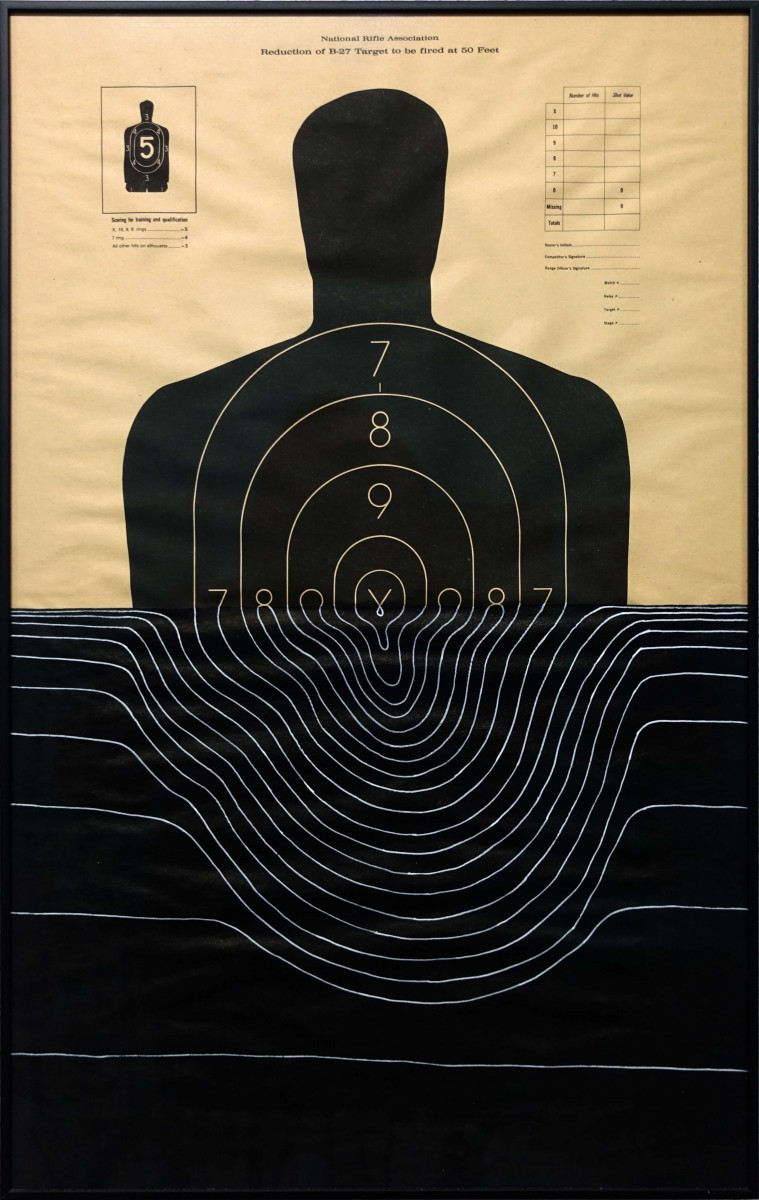 Klone, Personal Topography, ink on paper, 55.5x35.5, 2016