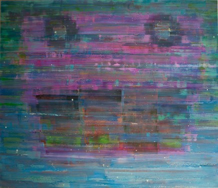 Alon Kedem, Watching you, 2019, oil on canvas, 180 x 210 cm