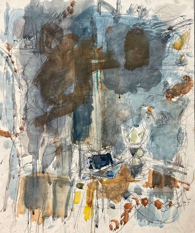 Avigdor Stematsky, Landscape,70 x 59 cm