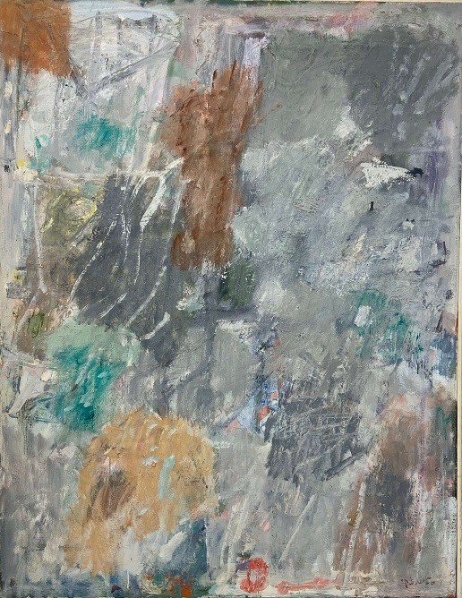 Avigdor Stematsky,Untitled,the 70's ,Oil on canvas 130 x 100 cm