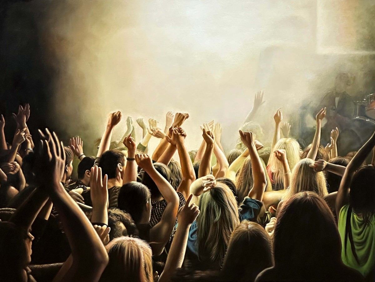 03-Shay Kun, Last Dance, 2022, Oil on canvas, 69 x 91
