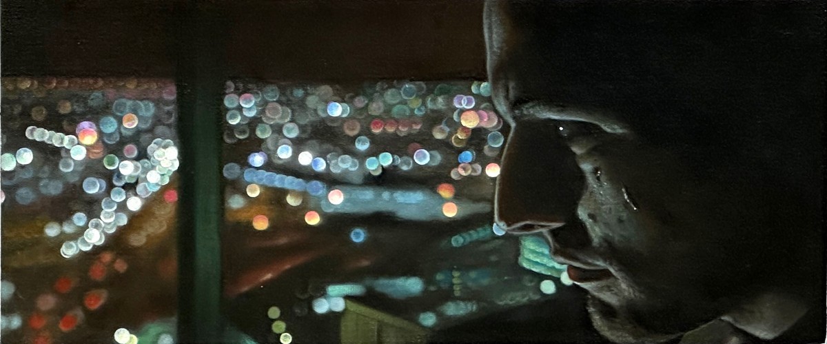 04-Shay Kun, Not Tomorrow Yet, 2022, Oil on canvas, 25