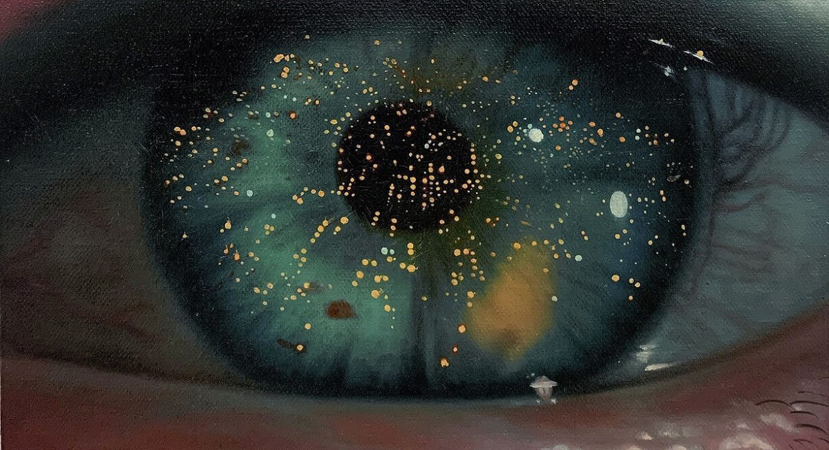 19-Shay Kun, Last Day on Earth, 2022, Oil on canvas, 18 x 30
