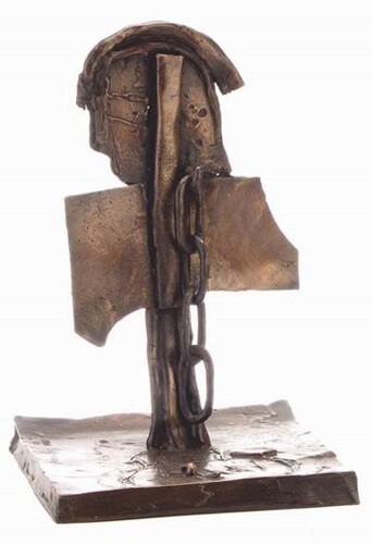 Lea Nikel, Figure,1966, Bronze 3 from 7, H - 29 cm
