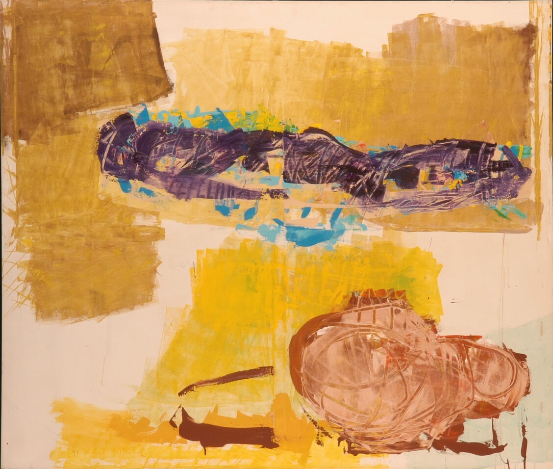 Lea Nikel, Untitled,1991, Acrylic on canvas 170 x 200 cm