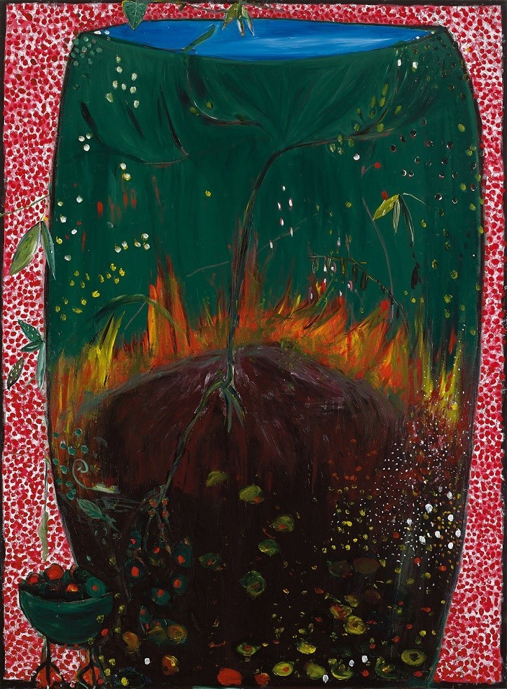 Khen Shish,Sometimes You See Things, 2023, Acrylic on canvas,190 x 140 cm